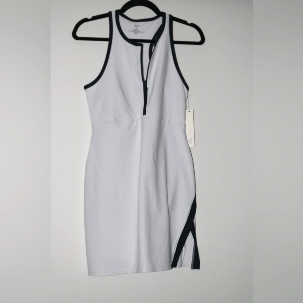 NWT- Aqua- Racerback Short Liner Dress- Size Medium - Picture 2 of 6